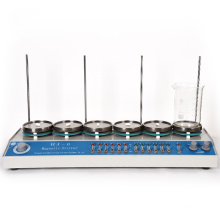 Lab Use Hot Plate HJ-6 Multipoint Magnetic Stirrer with Independent Heating and Stirring